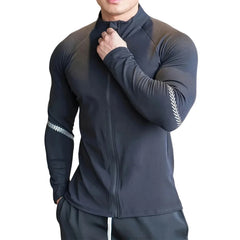 Men's Compression Sports Jacket for Running Gym and Fitness