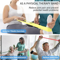 Elastic Resistance Band for Yoga Pilates Stretching and Fitness