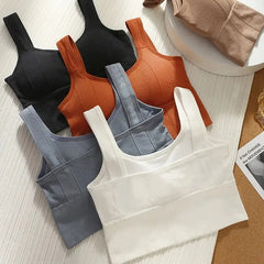 Breathable Anti Sweat Sports Bra for Women's Fitness Training