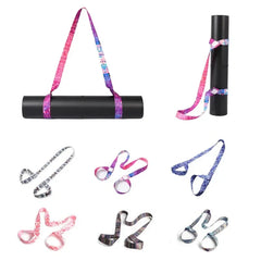 Yoga Mat Strap and Stretching Band for Pilates Training