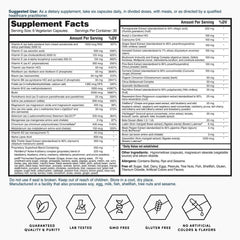 Nature's Lab Gold Six Daily Advanced Multivitamin – 180 Capsules