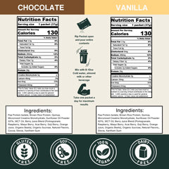Vegan Protein Powder with Creatine – Single-Serve Packets