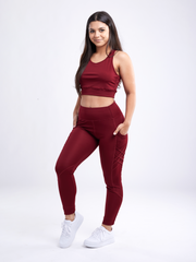 Lightweight Racerback Training Crop Tank Top for Active Women