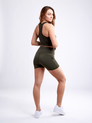 Lightweight Racerback Training Crop Tank Top for Active Women