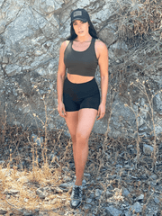 Lightweight Racerback Training Crop Tank Top for Active Women