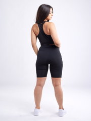 Lightweight Racerback Training Crop Tank Top for Active Women