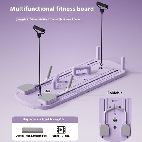 Multifunctional Fitness Board for Full-Body Home Workouts