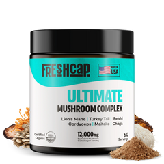 Organic Mushroom Extract Powder Blend