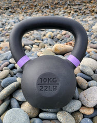 Powder Coated Kettlebell for Strength Training & Fitness Workouts