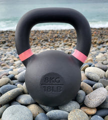 Powder Coated Kettlebell for Strength Training & Fitness Workouts