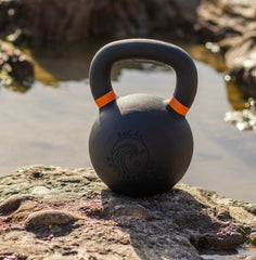 Powder Coated Kettlebell for Strength Training & Fitness Workouts