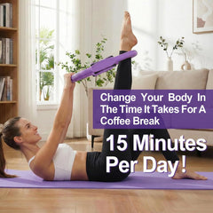 13 Piece Yoga and Pilates Set for Complete Home Fitness